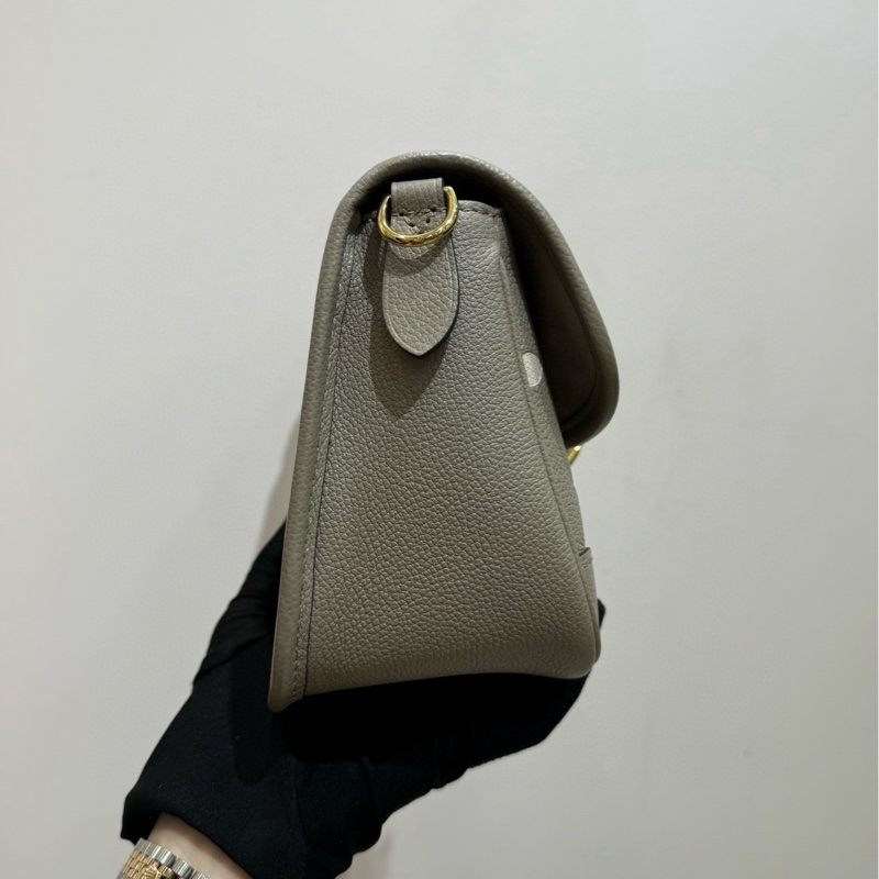 【閒置❤️】 LV Diane法棍包 手提包 牛皮壓紋大象灰 斜挎包-5