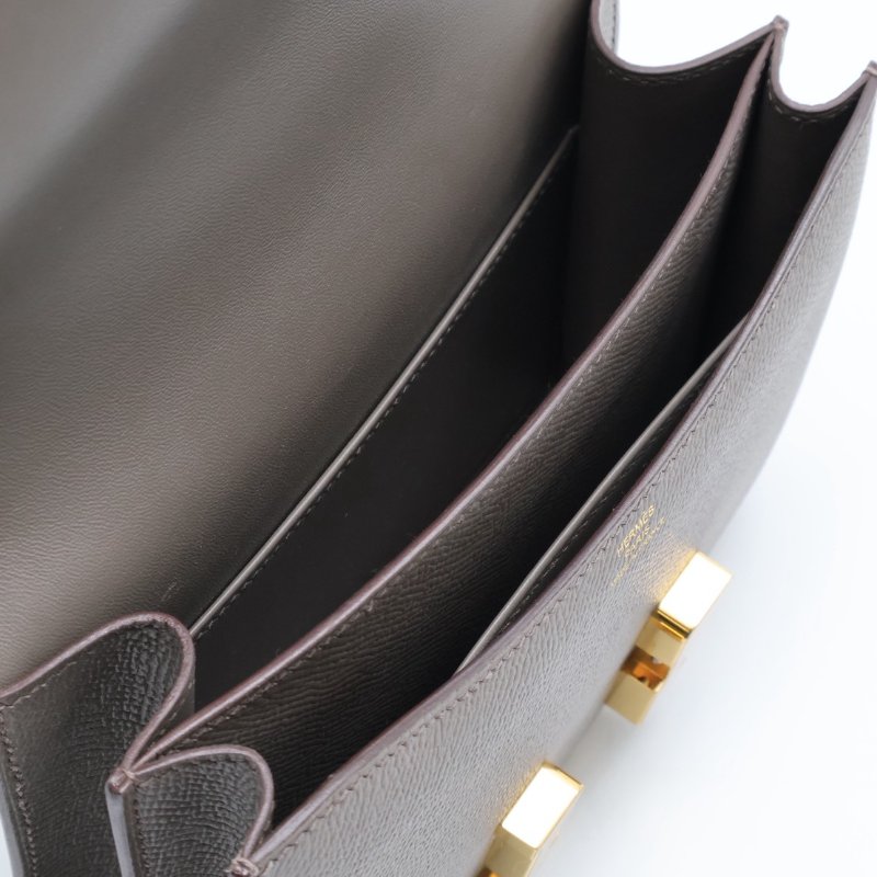 HERMES Mini constance 19 - 錫器灰金 Z-3