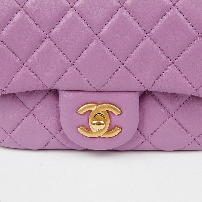 【包稅】CHANEL AS1786 Petite Sac 金色球鏈單肩斜背包-2