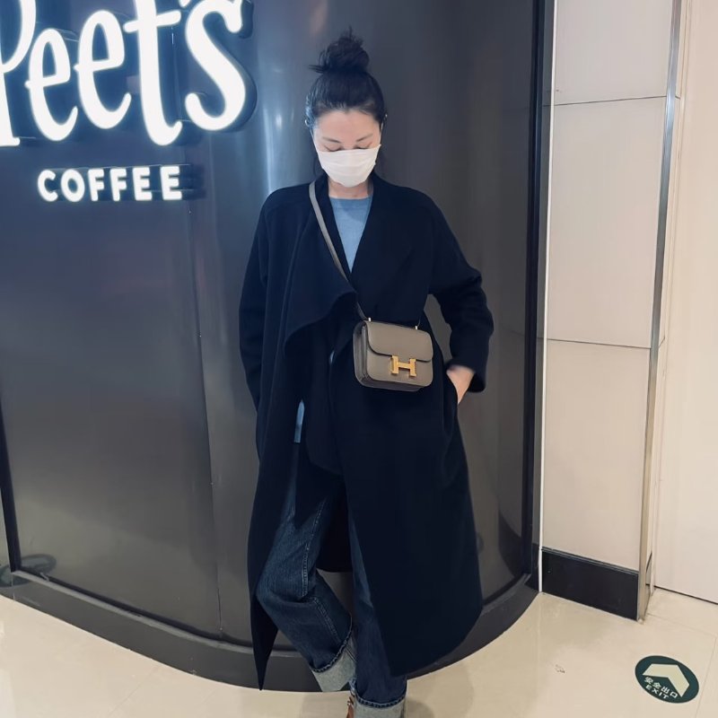 HERMES Mini constance 19 - 錫器灰金 Z-9