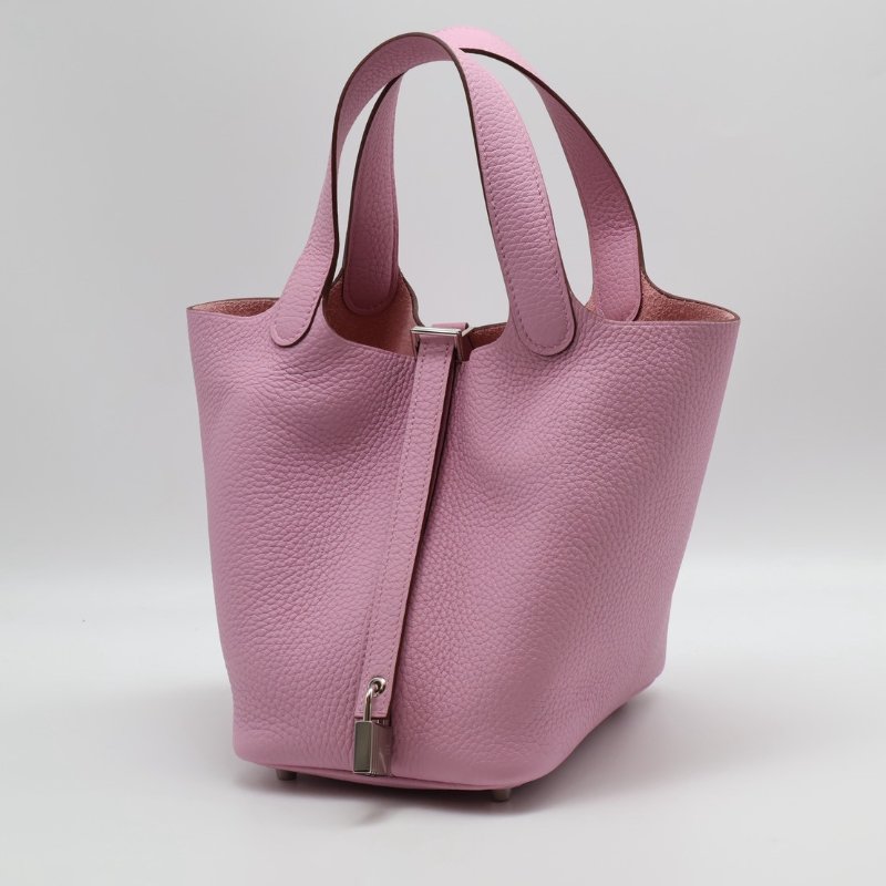 HERMES Picotin 18 - 錦葵紫銀 U-5