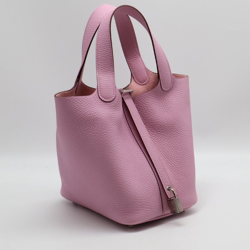 HERMES Picotin 18 - 錦葵紫銀 U-6