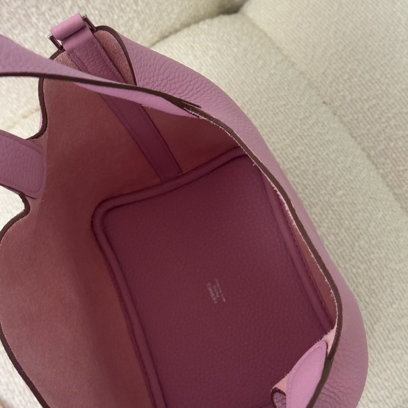 HERMES Picotin 18 - 錦葵紫銀 U-6