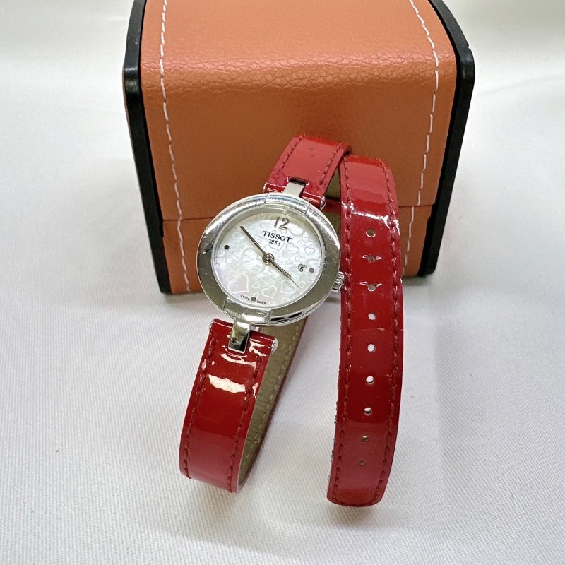 TISSOT Pinky雙圈式石英腕錶-1