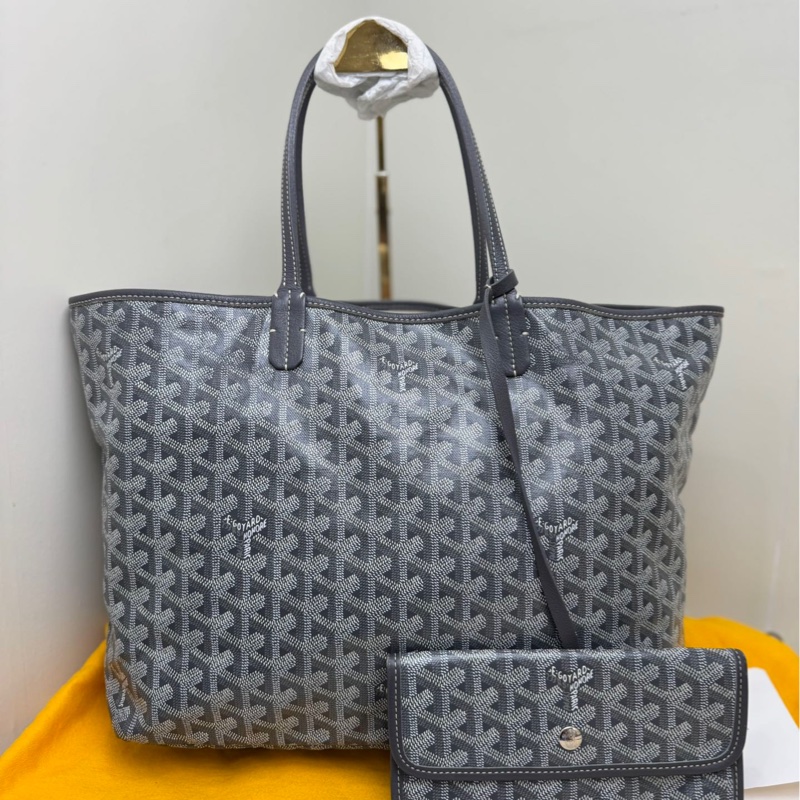 【閒置❤️】 Goyard Tote托特購物袋小號灰色 子母包單肩 手提包-1