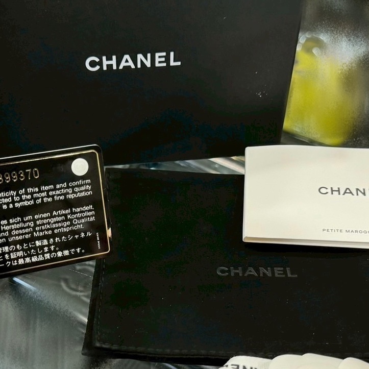 香奈兒絕版BOY雙層零錢包-11