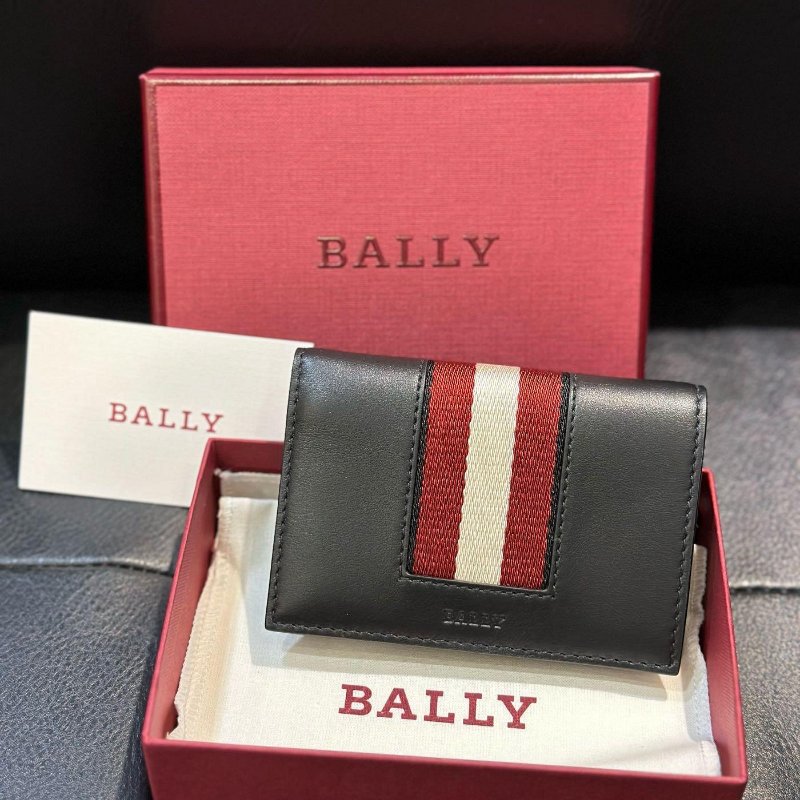 💎Han's house精品服飾💎Bally 小牛皮 卡夾 短夾-0