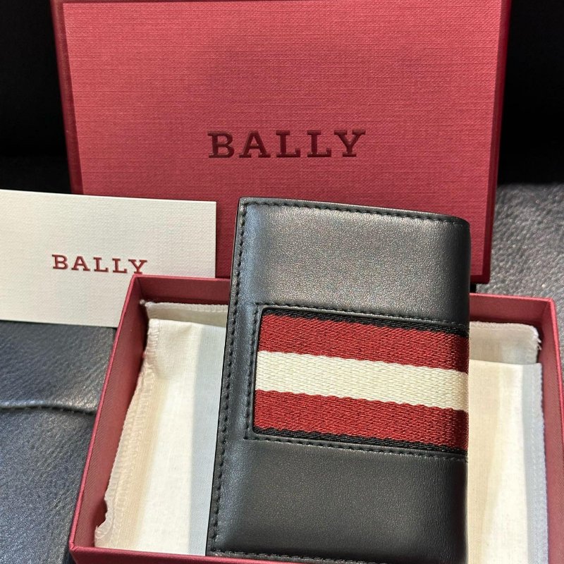 💎Han's house精品服飾💎Bally 小牛皮 卡夾 短夾-5