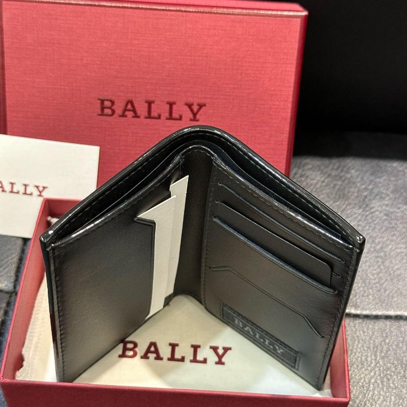 💎Han's house精品服飾💎Bally 小牛皮 卡夾 短夾-6