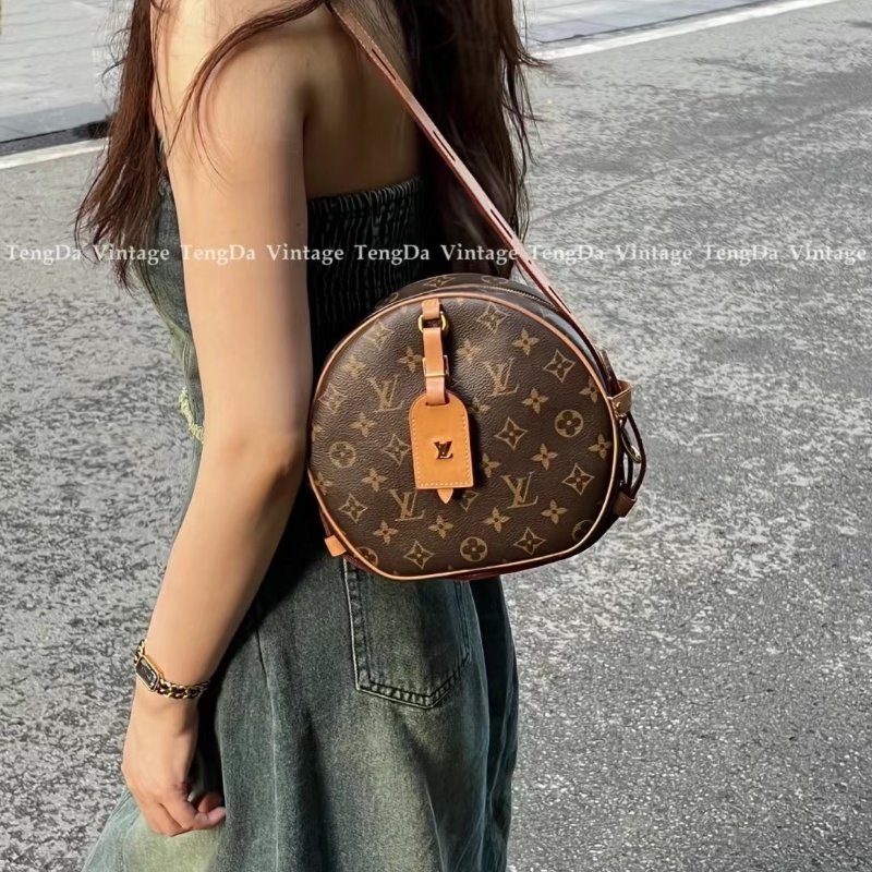 LOUIS VUITTON 圓餅包 MM-8