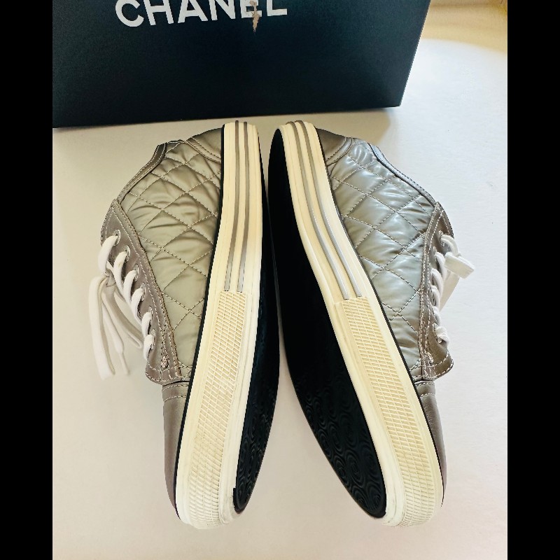 Chanel 綁帶休閒鞋-8