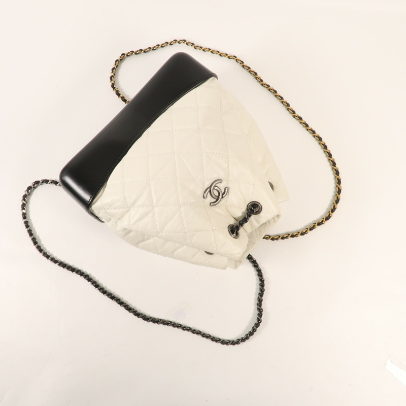 CHANEL 牛皮皮革Gabrielle Backpack背包-4