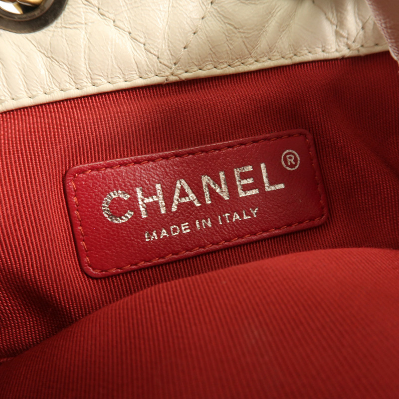 CHANEL 牛皮皮革Gabrielle Backpack背包-10