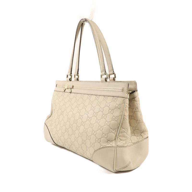 GUCCI 牛皮皮革Tote Bag金扣手挽袋-2