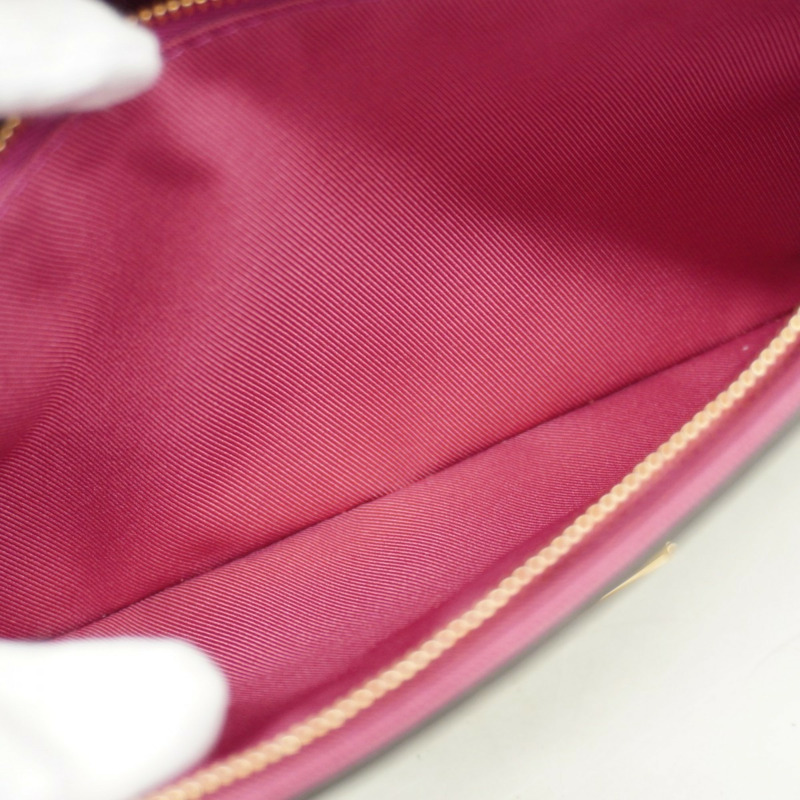 Louis Vuitton Monogram Cluny BB 手提包 M42738 棕色玫瑰色 2 用包-5