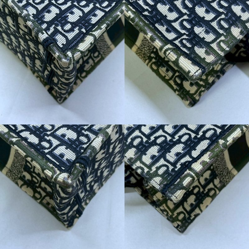 DIOR Book Tote刺繡緹花托特包-7