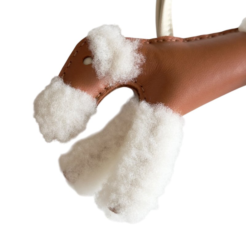 HERMES Budy 羊毛狗狗 掛件 B刻-2