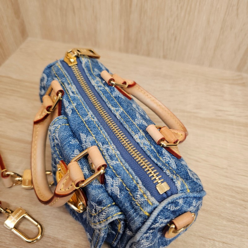 [少見品項❣️] LV 丹寧NanoSpeedy手提斜背-22