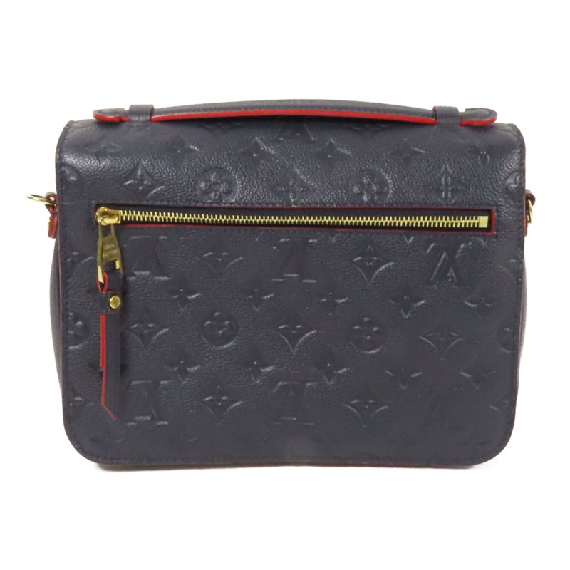 LOUIS VUITTON Monogram Empreinte Pochette Metis金扣手挽肩背兩用袋-1