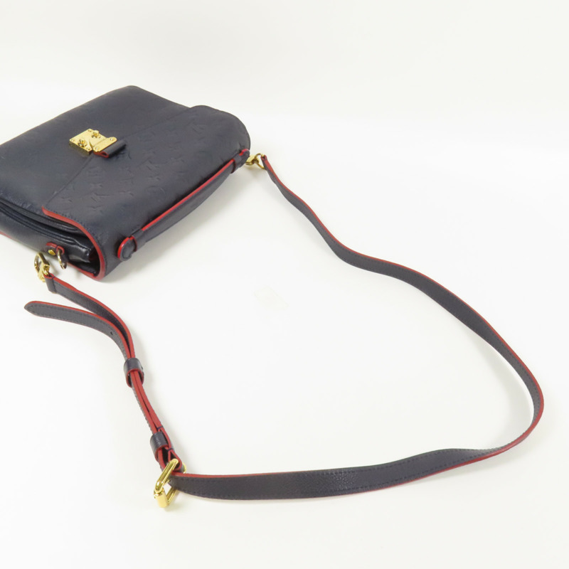 LOUIS VUITTON Monogram Empreinte Pochette Metis金扣手挽肩背兩用袋-4