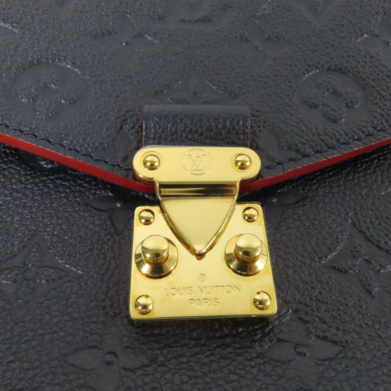 LOUIS VUITTON Monogram Empreinte Pochette Metis金扣手挽肩背兩用袋-6