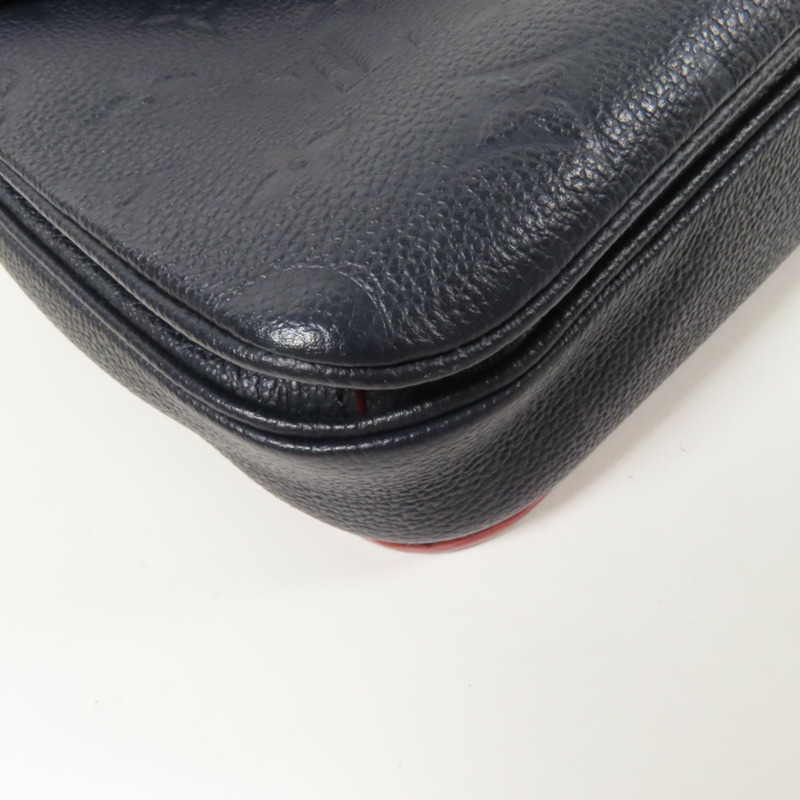 LOUIS VUITTON Monogram Empreinte Pochette Metis金扣手挽肩背兩用袋-12