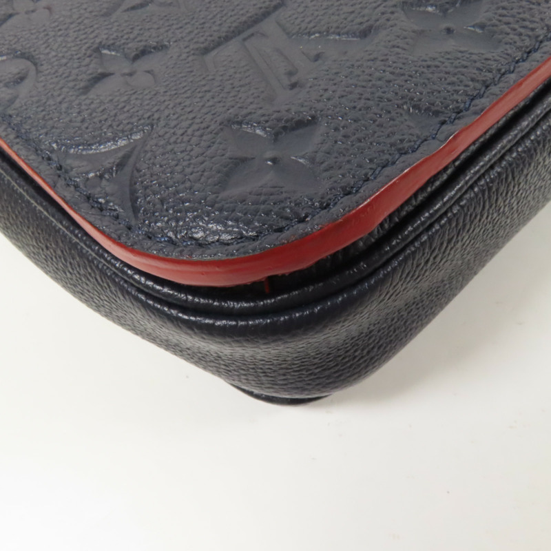 LOUIS VUITTON Monogram Empreinte Pochette Metis金扣手挽肩背兩用袋-14