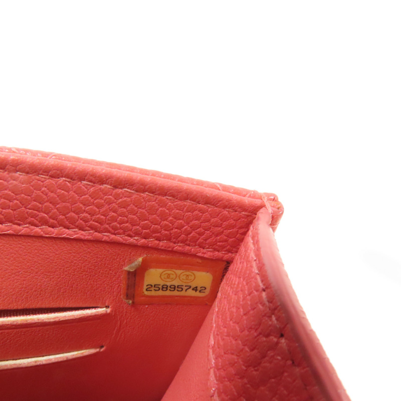 CHANEL 牛皮皮革Phone Bag金扣鏈帶肩背袋-9