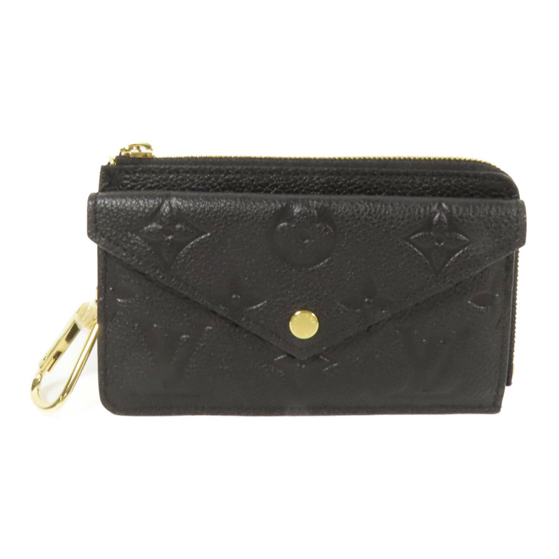 LOUIS VUITTON Mono-Empreinte Recto Verso金扣卡片套-0