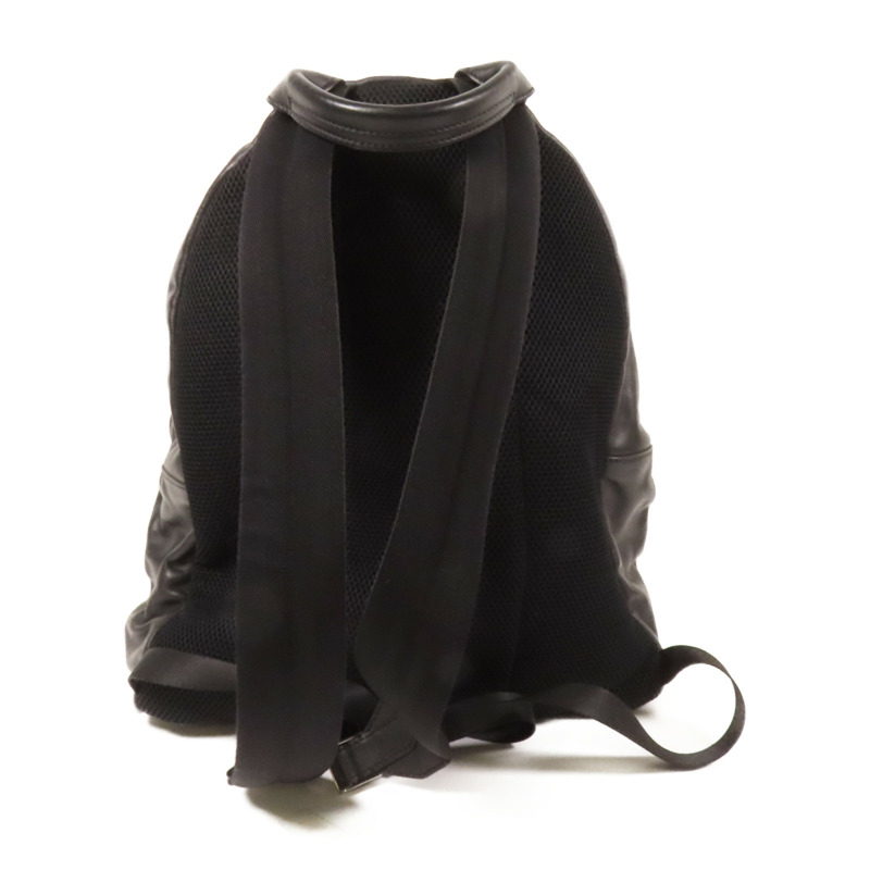 FENDI 牛皮皮革Backpack銀扣背包-1