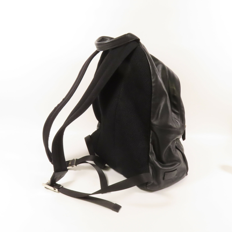 FENDI 牛皮皮革Backpack銀扣背包-5