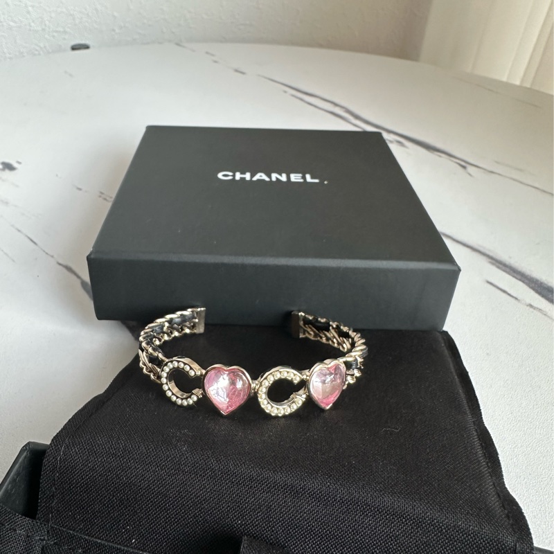 Chanel coco手環 粉色愛心💞-1