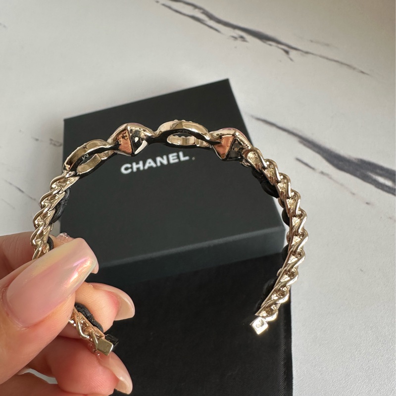 Chanel coco手環 粉色愛心💞-7