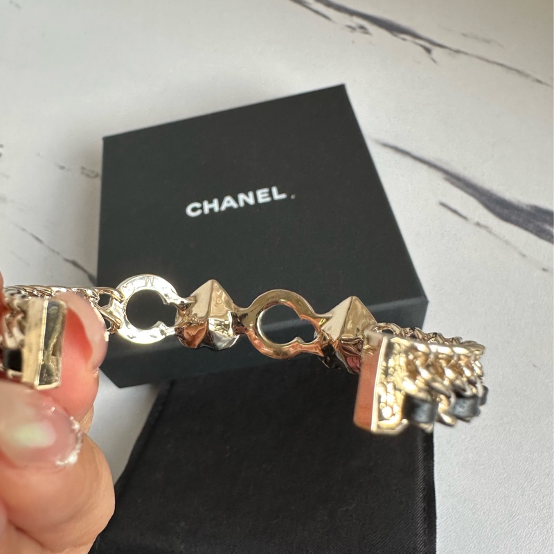 Chanel coco手環 粉色愛心💞-8