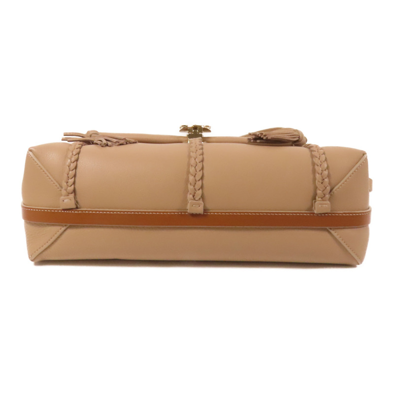 Chloe 牛皮皮革Penelope金扣手挽肩背兩用袋-3