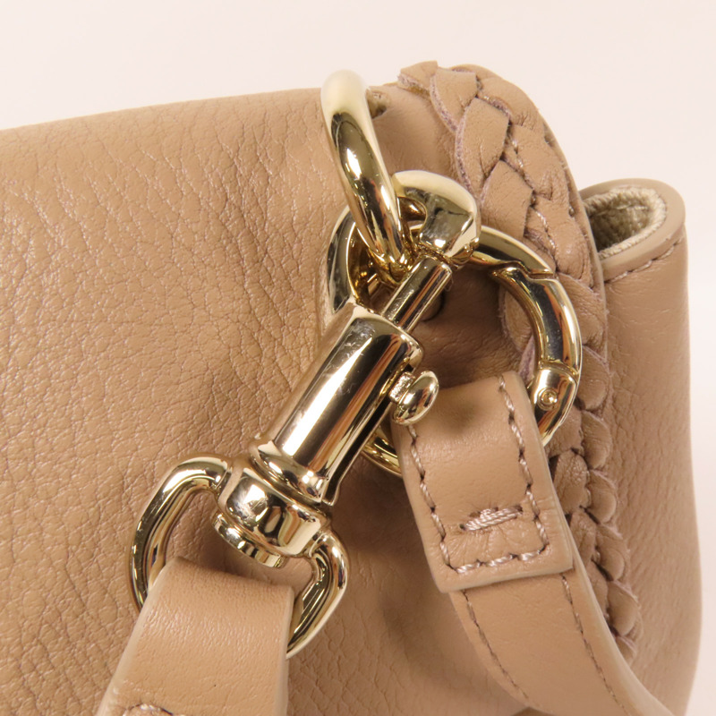 Chloe 牛皮皮革Penelope金扣手挽肩背兩用袋-6