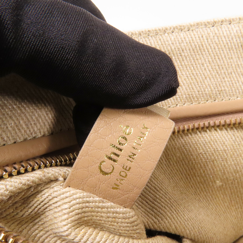 Chloe 牛皮皮革Penelope金扣手挽肩背兩用袋-9