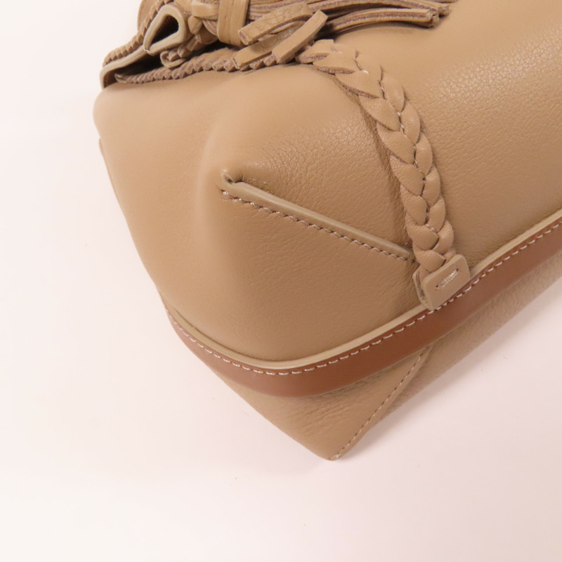 Chloe 牛皮皮革Penelope金扣手挽肩背兩用袋-12