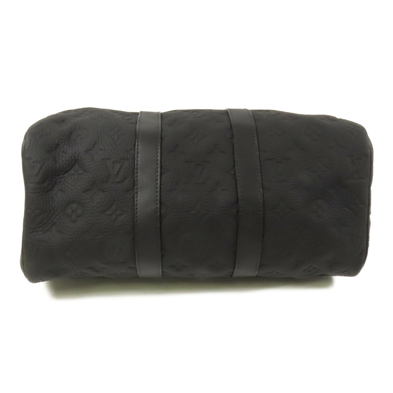 LOUIS VUITTON Monogram Taurillon Keepall Bandouliere35手挽肩背兩用袋-3