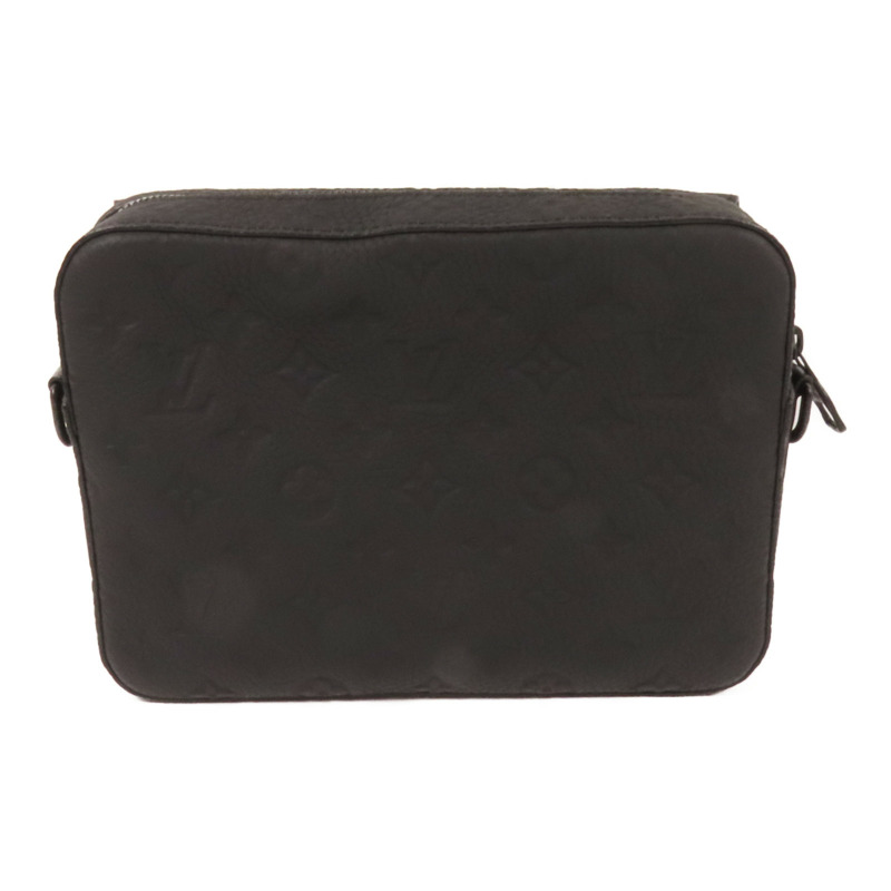 LOUIS VUITTON Monogram Taurillon Steamer Messenger肩背袋-1