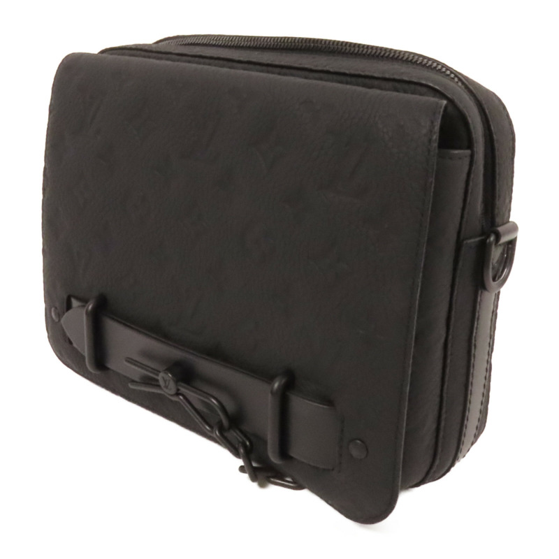 LOUIS VUITTON Monogram Taurillon Steamer Messenger肩背袋-2
