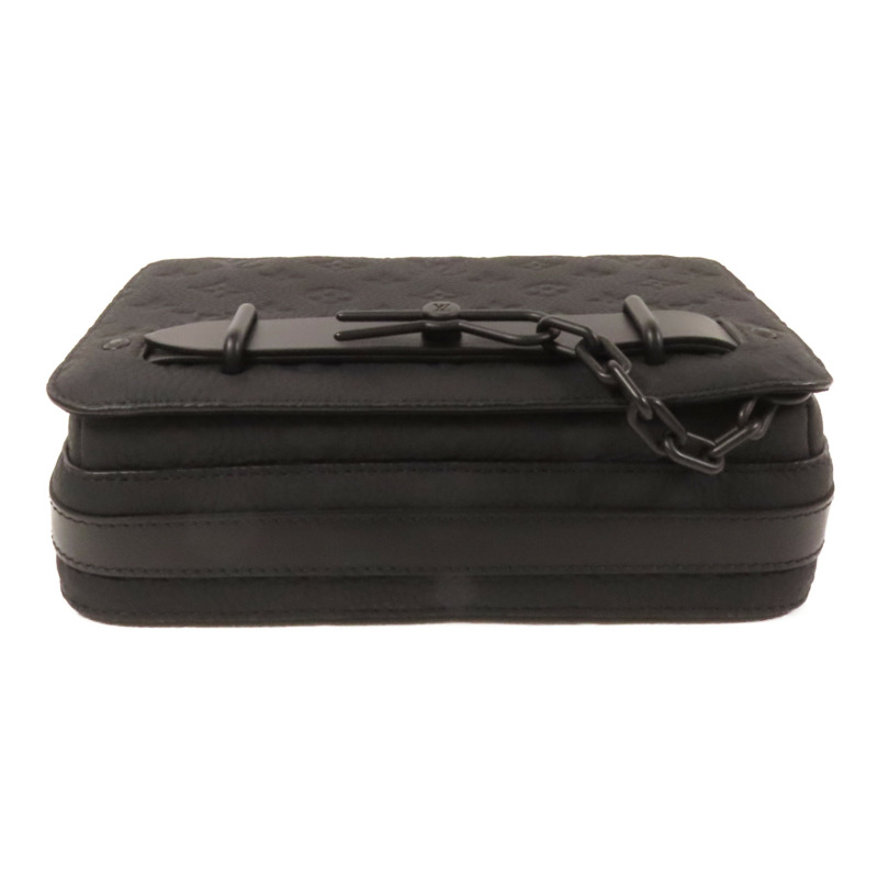 LOUIS VUITTON Monogram Taurillon Steamer Messenger肩背袋-3