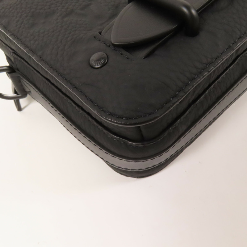 LOUIS VUITTON Monogram Taurillon Steamer Messenger肩背袋-11