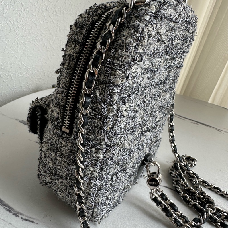 Chanel mini小後背包 好可愛 秋冬好適合-7