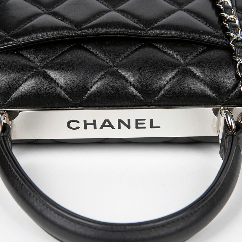 CHANEL 時尚 CC 小型托特單肩包 A92236-8
