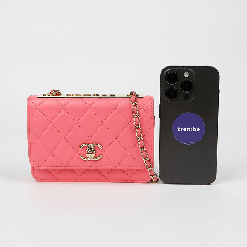 CHANEL 時尚 CC WOC 肩斜背包 AP1762-8