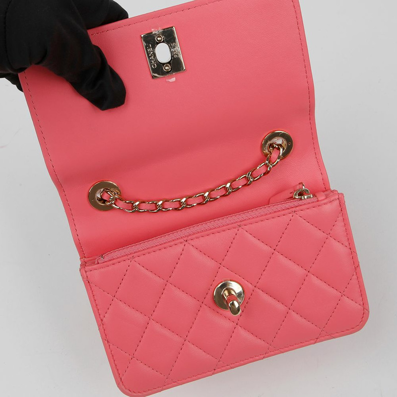 CHANEL 時尚 CC WOC 肩斜背包 AP1762-9