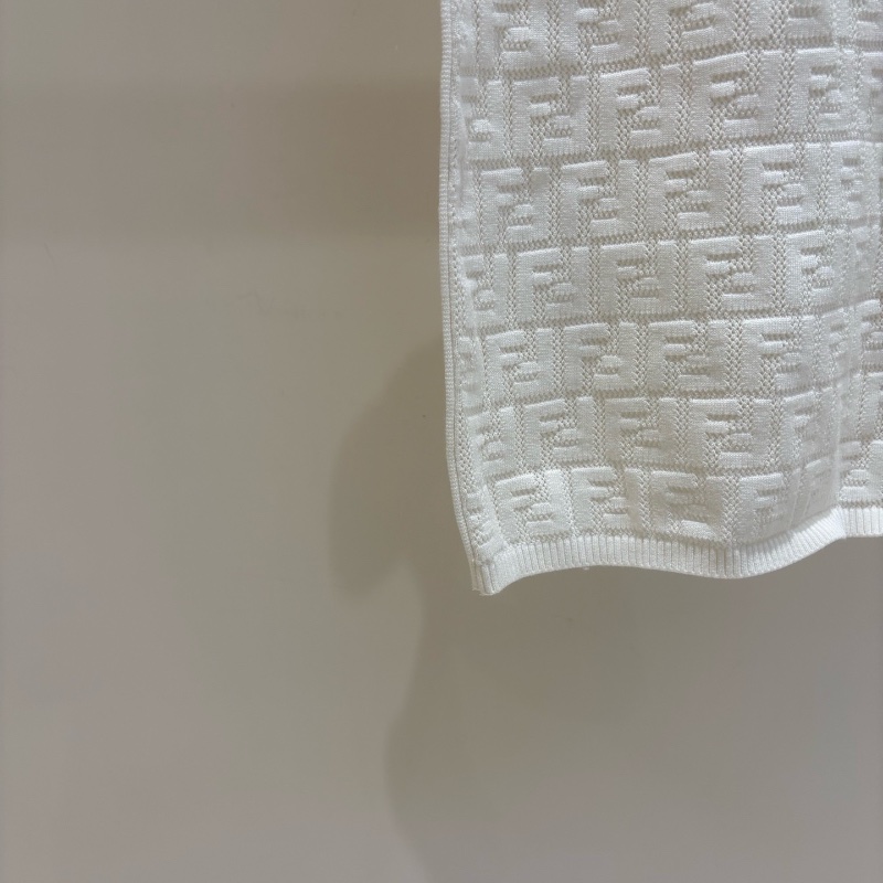 ❤️ FENDI 優雅無袖連衣裙-4