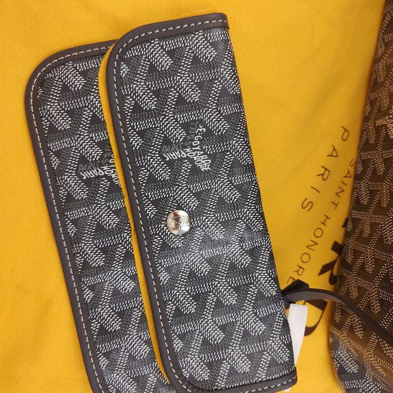 GOYARD 托特子母包(灰色)(PM)-2