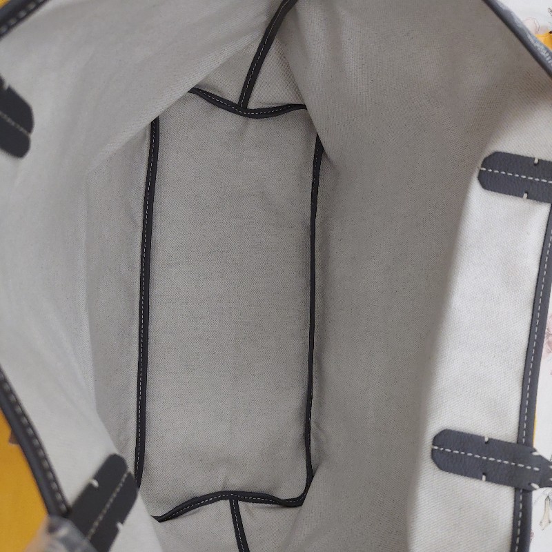 GOYARD 托特子母包(灰色)(PM)-8